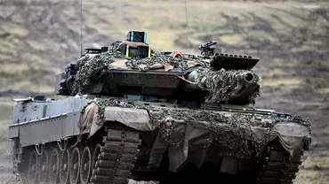 Propaganda rusa a mai distrus un tanc Leopard in Ucraina cu tot cu echipajul din Germania Berlinul demonteaza un nou fake news