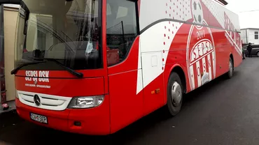 Autocarul lui Sepsi atacat in parcarea unui hotel din Bucuresti inaintea meciului cu FCSB Multumim pentru primirea calda
