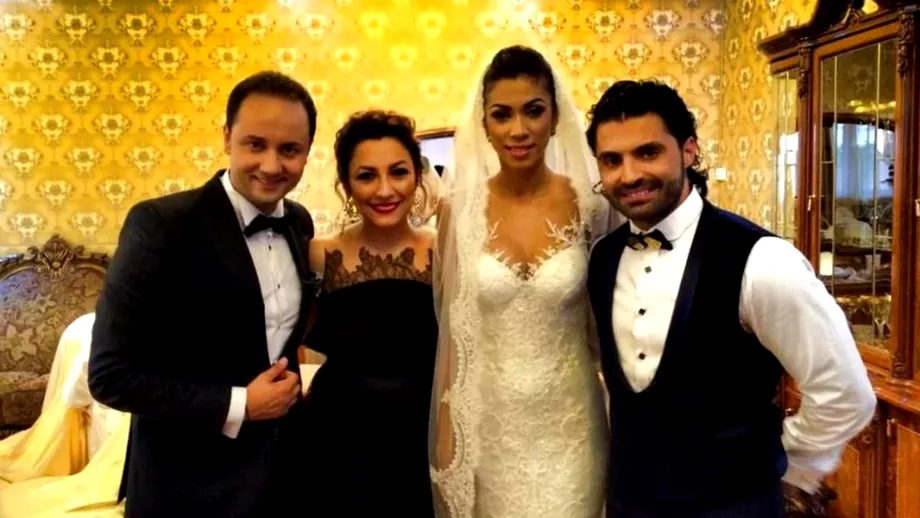 Imagini fabuloase de la nunta lui Pepe cu Raluca Andra si Adrian Minune ingenuncheati  Video