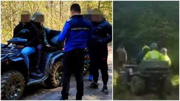 Sau plimbat cu ATVuri prin zone protejate din Brasov 8 turisti au fost amendati