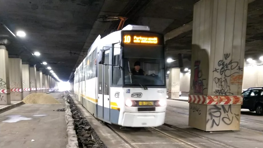 Statie de tramvai noua  in Pasajul Piata Victoriei Cand va fi gata