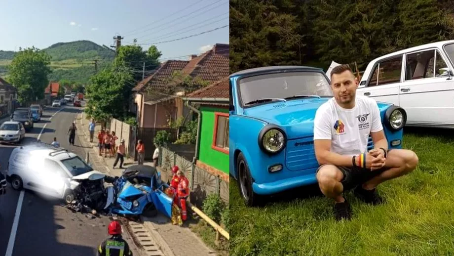 Tragedie in Hunedoara Un politist de 38 de ani a murit intrun grav accident rutier