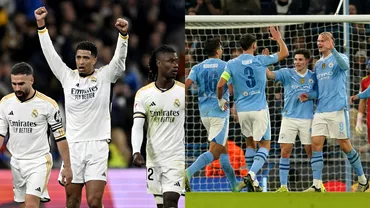 Real Madrid  Manchester City 33 in sferturile de finala ale Ligii Campionilor Spectacol total pe Bernabeu Totul se decide la retur