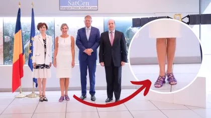 A gafat sau nu Carmen Iohannis la Madrid? Mihai Albu comentează controversatele sandalele...