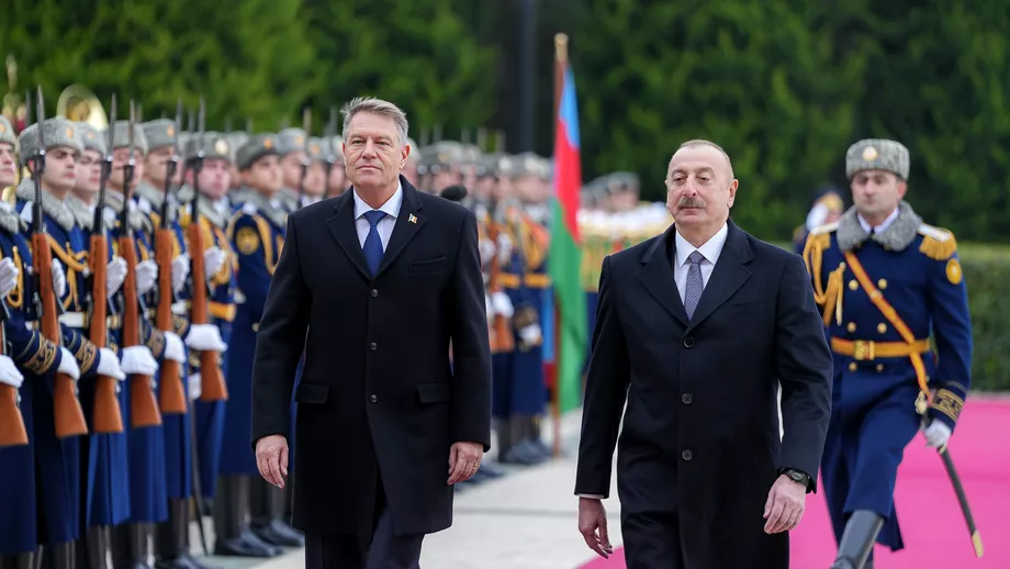 Romania va importa gaze din Azerbaidjan Klaus Iohannis a mers la Baku pentru semnarea unui contract important