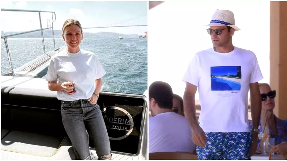 Simona Halep si Roger Federer vecini in vacanta din insulele grecesti Starul elvetian sta intrun resort de lux Foto