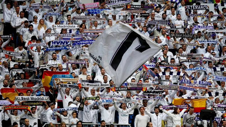 Fanii lui Real Madrid au inceput sarbatoarea pe Bernabeu Videofoto