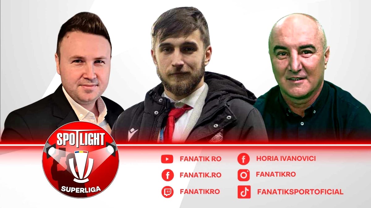 Spotlight Superliga revine marți, 9 aprilie, de la ora 15:00! Alin Grigore are doi invitați de seamă: Vivi Răchită și cel mai controversat om de la Dinamo