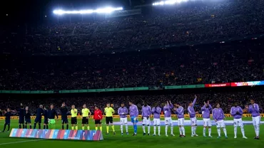 Barcelona  Real Madrid 21 cea mai mare asistenta din acest sezon pe Camp Nou Vinicius tratament oribil din partea fanilor catalani