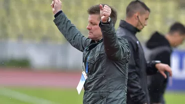 Dusan Uhrin exulta dupa Chindia Targoviste  Dinamo 02 E un pas mic inainte Ma bucur pentru victorie