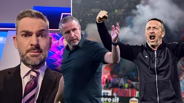 Scandal la TV Mihai Stoica a luat foc cand Laurentiu Reghecampf a fost intrebat despre FCSB Este lipsa de respect Video