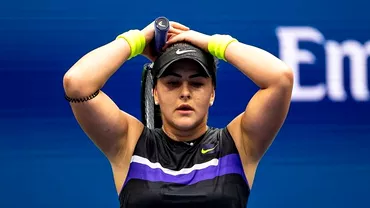 US Open 2021 optimi de finala Bianca Andreescu eliminata de Maria Sakkari Canadianca cu origini romanesti a terminat meciul intrun picior Video