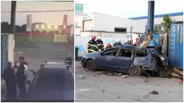 VIDEO Cum sa produs explozia in statia de gaz din Pantelimon Tanarul de 26 de ani nu a avut nicio sansa