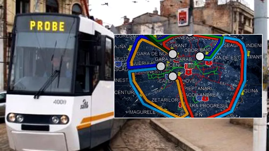 Trenuri urbane si metropolitane pentru Bucuresti  Ilfov Liniile care vor revolutiona traficul in Capitala