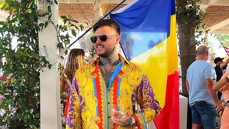 Adrian Mititelu Jr petrecere la Saint Tropez cu sampanie frantuzeasca si manele romanesti Video