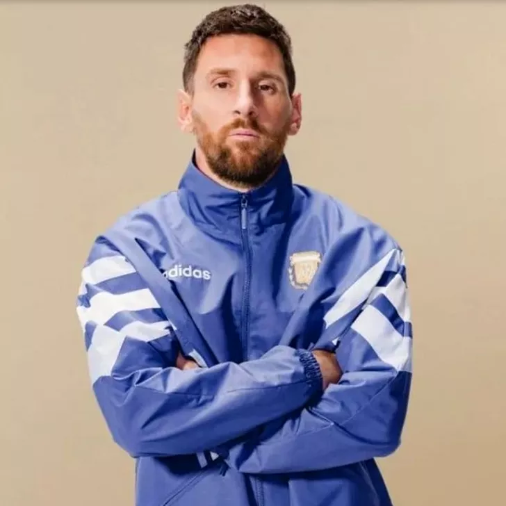 Leo Messi echipament Argentina. 