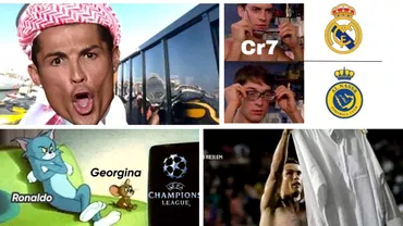 Cristiano Ronaldo ironizat de tot internetul dupa ce a semnat cu AlNassr Cele mai tari memeuri