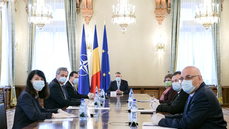 Klaus Iohannis sedinta cu Ludovic Orban si mai multi ministri Se vor discuta masurile de relaxare