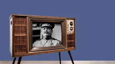Cum arata televiziunea sovietica pe vremea lui Stalin Crainicii aveau buze verzi iar imaginile erau in negru si portocaliu