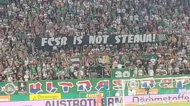 FCSB nu e Steaua Mesajul umilitor al fanilor austrieci dar si al rapidistilor pentru echipa lui Dica