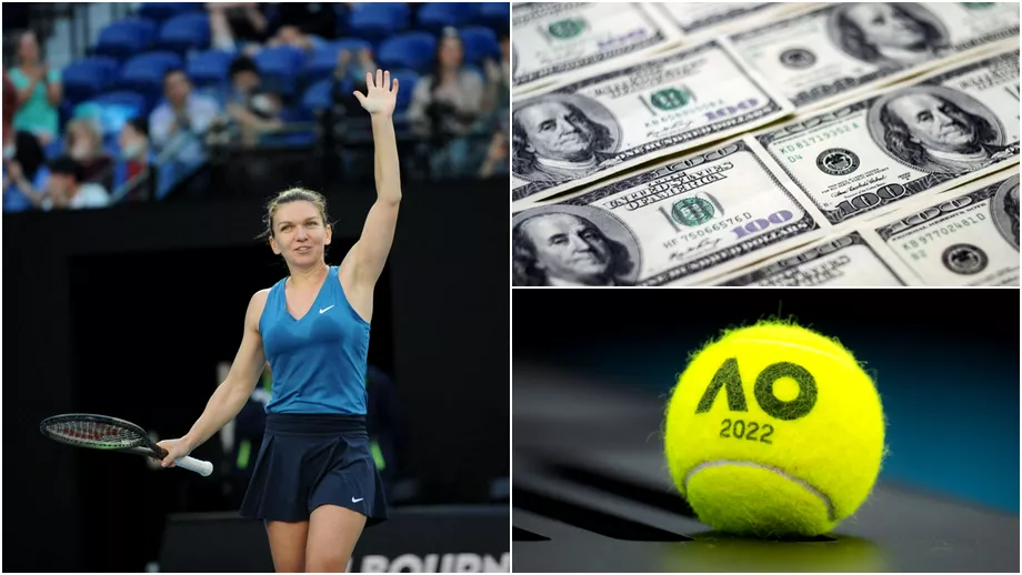 Cati bani poate castiga Simona Halep la Australian Open 2022 Ce suma primeste dupa calificarea in optimile de finala