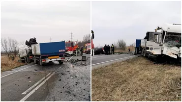 Sofer de 41 de ani mort pe loc dupa un accident cumplit in Hunedoara Imagini terifiante pe sosea
