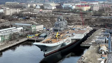 Singurul portavion al Rusiei nu are echipaj Motivul pentru care Putin nu renunta la dinozaurul Amiral Kuznetov