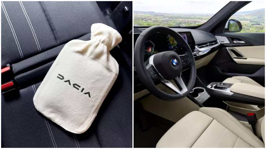 Dacia ironizeaza abonamentele BMW privind scaunele incalzite Constructorul roman ofera gratis sticle cu apa calda