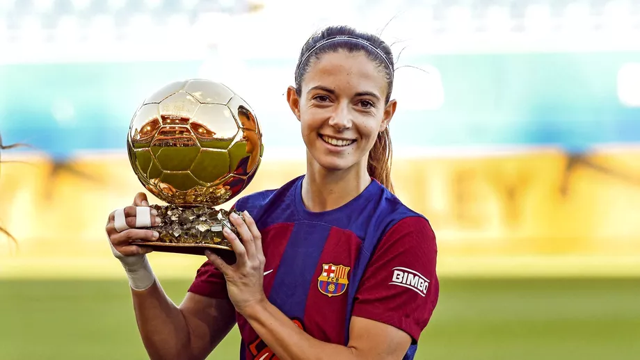 Aitana Bonmati Balonul de Aur din fotbalul feminin nominalizata pentru personalitatea sportiva a anului