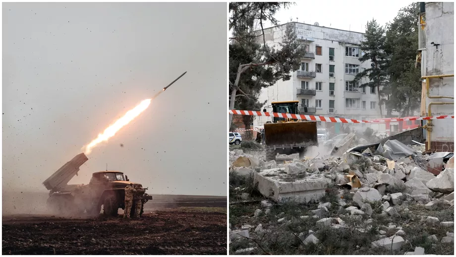 Razboi in Ucraina ziua 287 Rusia continua bombardamentele pe teritoriul ucrainean  Kievul a doborat 14 drone de atac iraniene