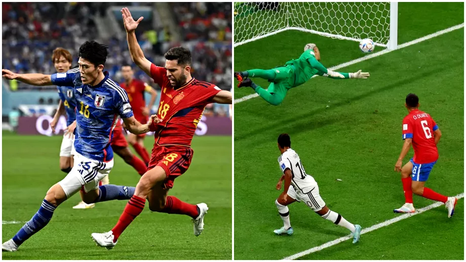 Evolutia nebuna a scorurilor in Grupa E de la Campionatul Mondial 2022 Germania si Spania au fost eliminate pret de trei minute