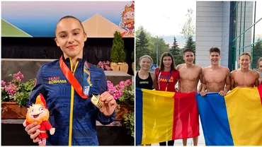 Romania superperformanta la FOTE 2022 Am castigat 19 medalii la Festivalul Olimpic din Slovacia Ce sportivi au luat aurul