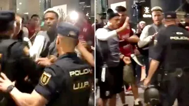 Jucatorii nationalei din Peru conflict monstru cu politia la Madrid Capitanul echipei arestat dupa ce a lovit un ofiter Neau luat la bataie Video