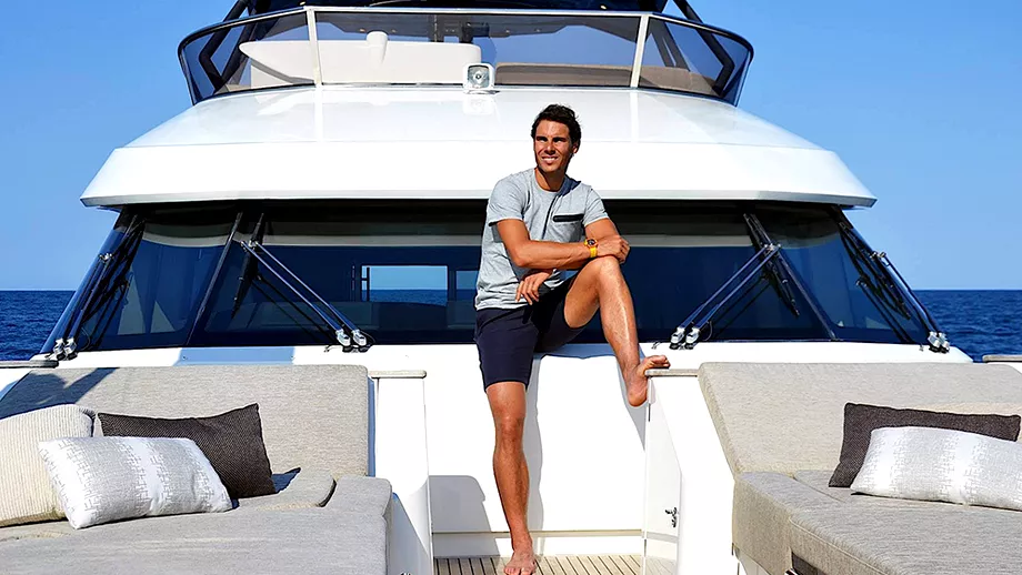 Cum arată iahtul de 5.000.000 de euro al lui Rafael Nadal! Un campion din Formula 1 a filmat totul. Video