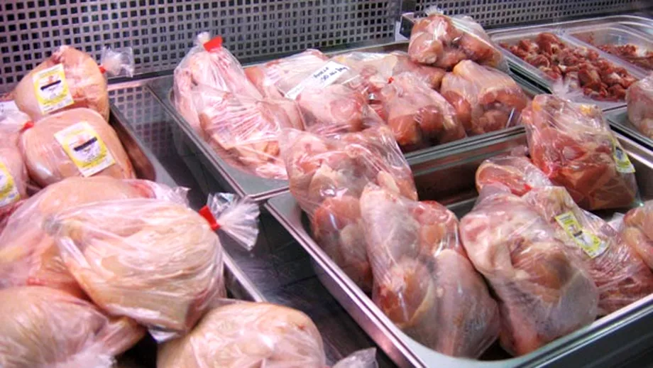 Carne de pasare din Polonia contaminata cu Salmonella Produsele au ajuns in magazine din Ilfov si Bihor