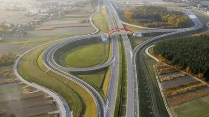 Autostrada Moldovei. Cum arată turbionul, construit în premieră în România