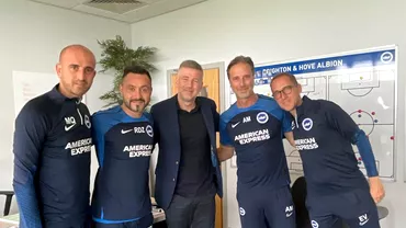 Edi Iordanescu vizita la un club din Premier League Intalnire cu un fost jucator la CFR Cluj