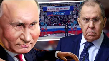 Vladimir Putin canta la acordeon pe sangele copiilor Serghei Lavrov bombardeaza pe Cecenis Mars ultima reduta a umanitatii Rusine aplaudacilor crestini ai Rusiei