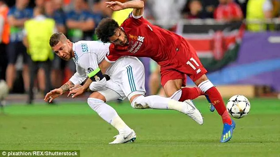 Sergio Ramos dat in judecata pentru accidentarea lui Salah