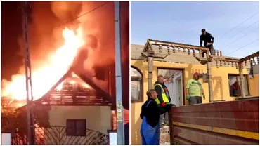 O familie din Tismana a ramas fara casa dupa un incendiu Gest emotionant al comunitatii din zona