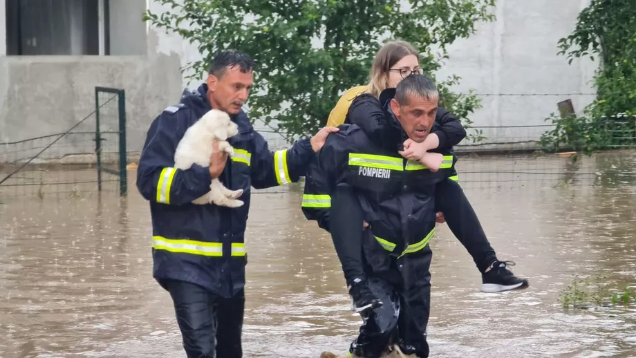 Cod galben de inundatii pentru noua judete din Romania Avertismentul meteorologilor