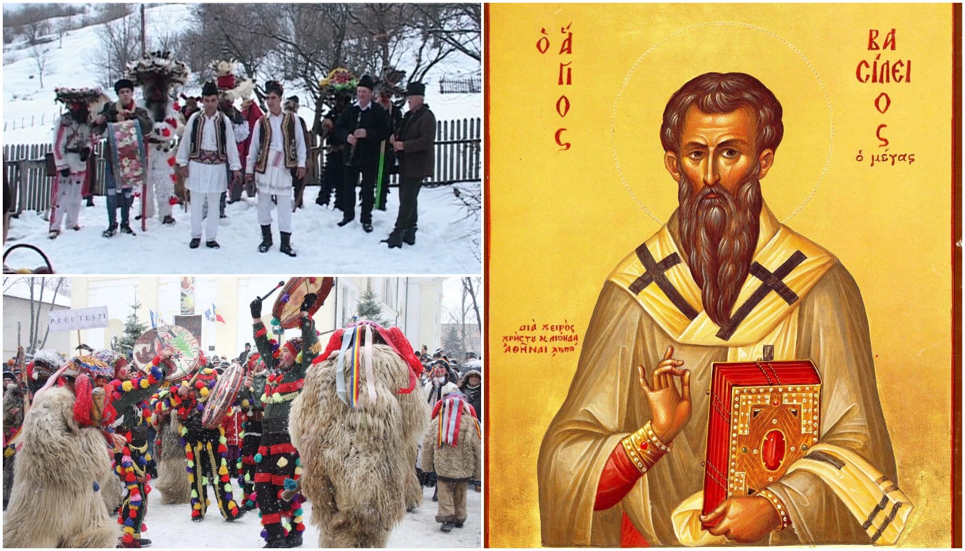 Ο Άγιος Βασίλειος, η πρώτη γιορτή του χρόνου.  Έθιμα για την αρχή του χρόνου