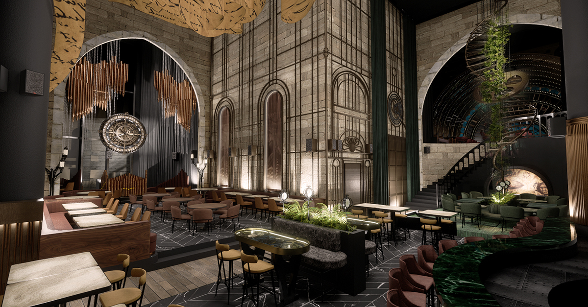 Cum arată restaurantul de lux al Cosmin Olăroiu din Dubai