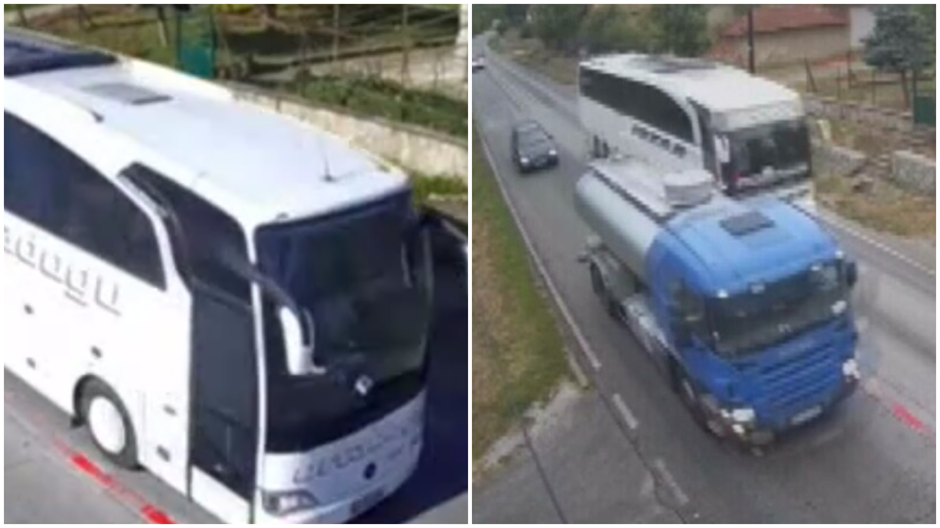 Cum a fost filmat autocarul cu români în Bulgaria, înainte de tragedie. Șoferul, pus sub acuzare