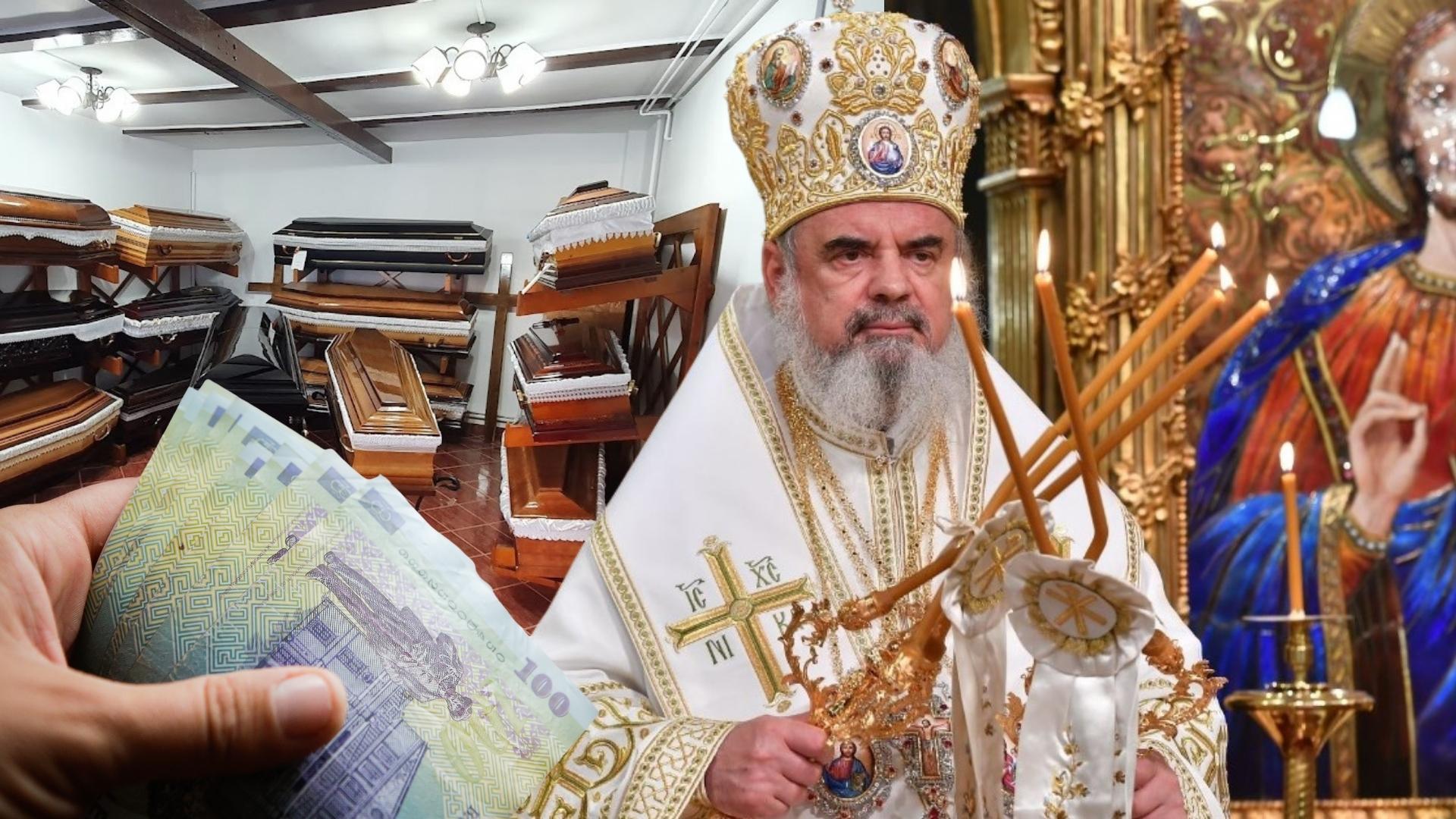 Câți bani câștigă din înmormântări firma aflată în subordinea Patriarhului Daniel. Afacerea a explodat în pandemie