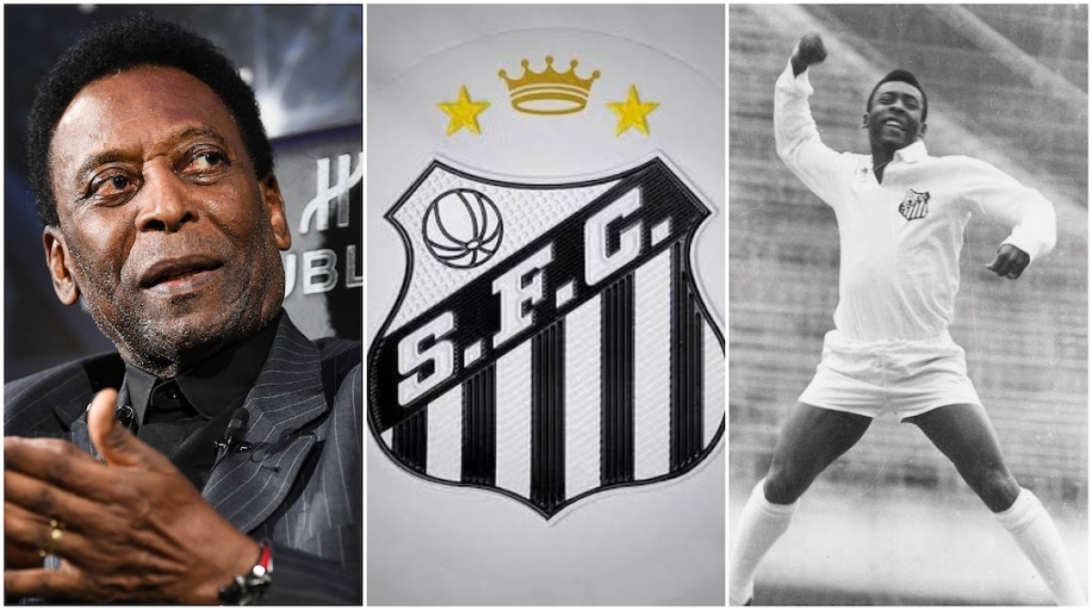 Santos îi va aduce un omagiu legendarului fotbalist Pele. Sursă foto: Sports Brief. 