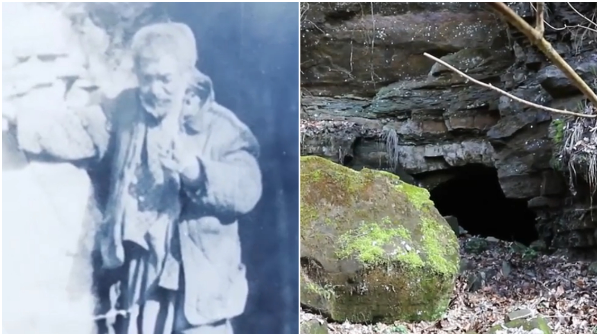 Povestea lui Iancu din peșteră, românul care ar fi trăit 140 de ani. “Avea o rochie roșie, batic pe cap și o barbă mare de tot”