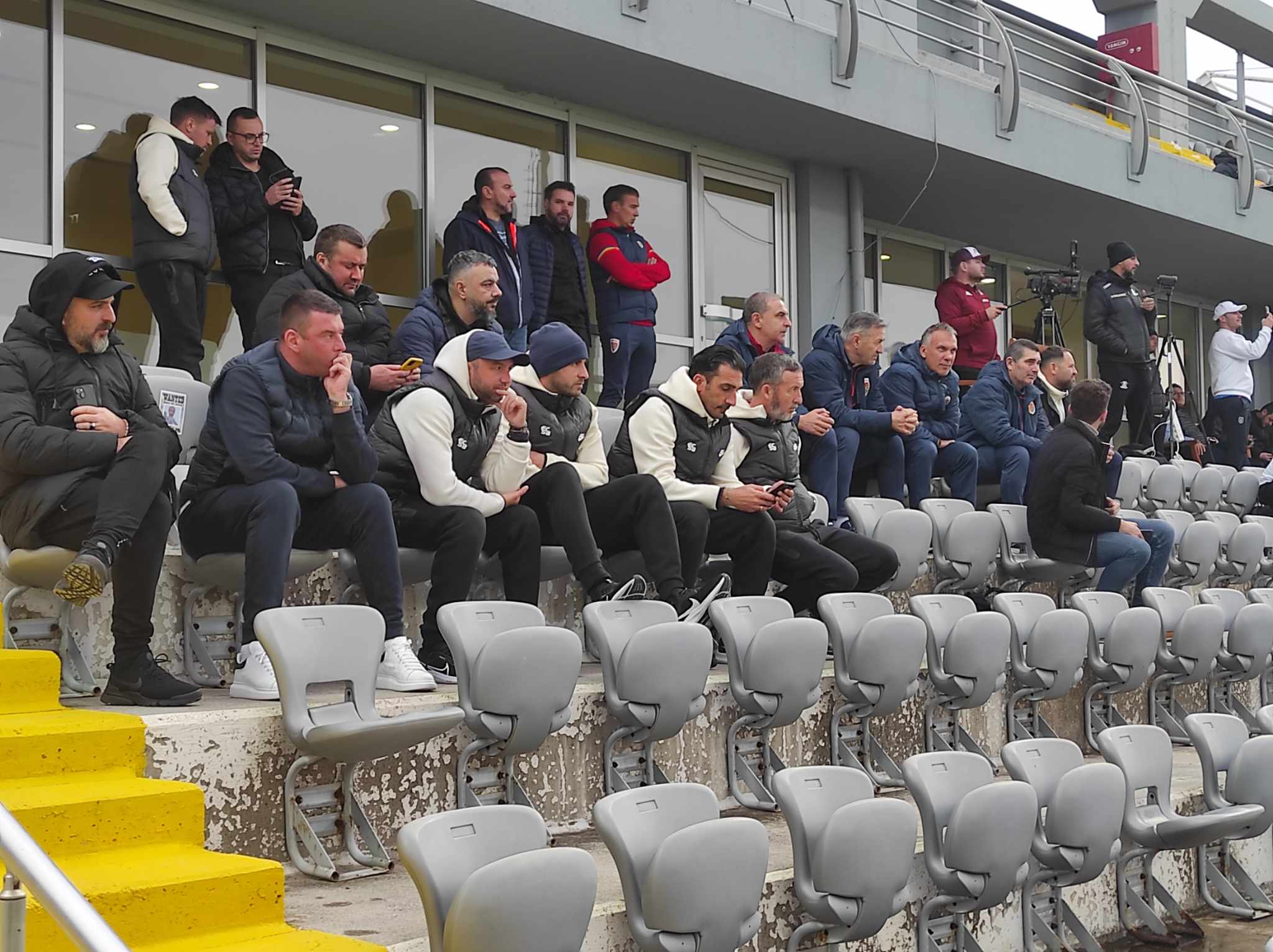 Oficialii lui FCSB, prezenți la ultimul amical al lui Rapid din Turcia.