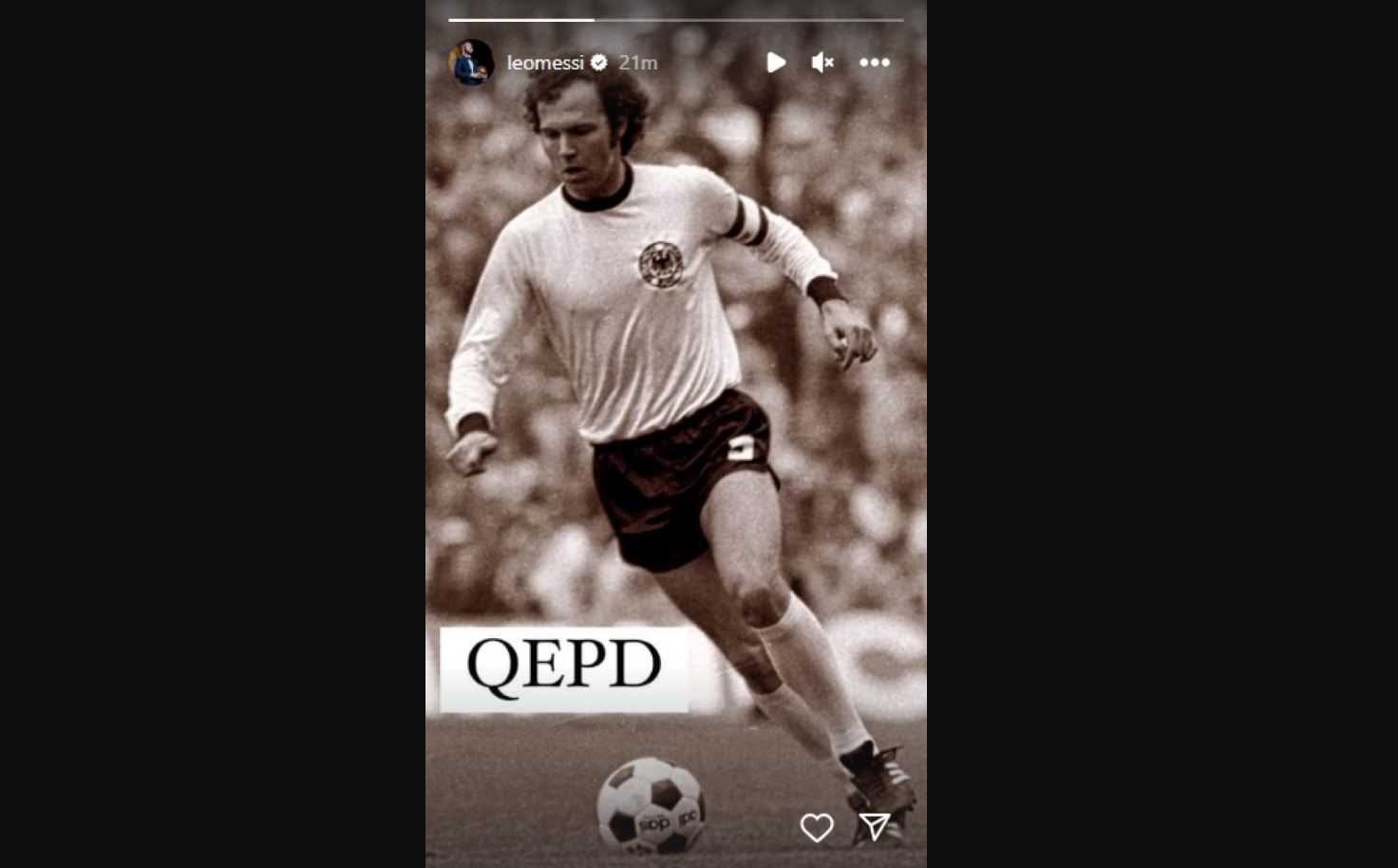 Presa deces Franz Beckenbauer